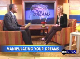 Good Morning America talk about Lucid Dreaming