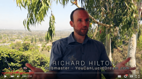 Richard Hilton in Reality Test documentary screen shot